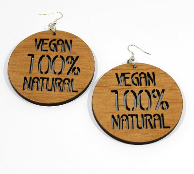 Statement Earrings Vegan 100 percent Natural