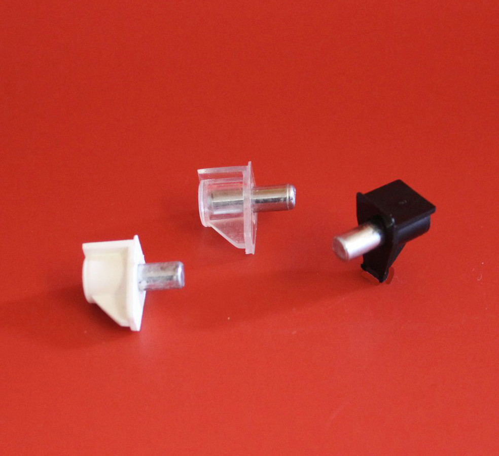Shelf Support Ledge Steel Pin With Plastic Ledge 5mm Fitting