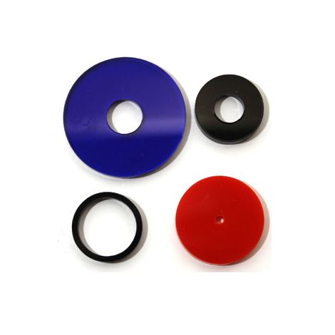Acrylic washers pack of 10