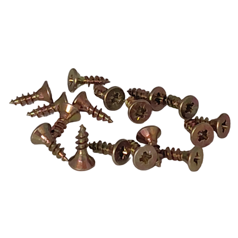PZ countersunk screws 3mm x 10mm