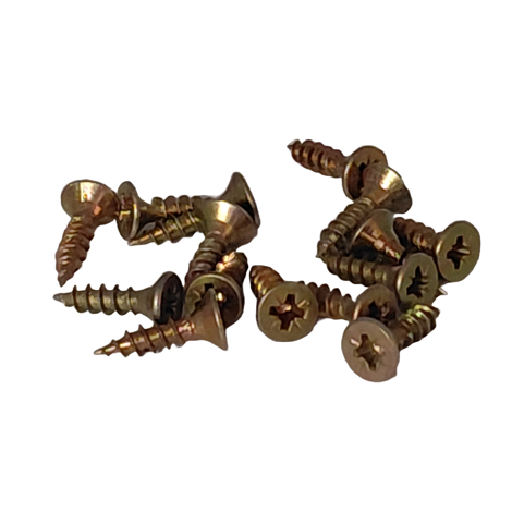 PZ countersunk screws 3mm x 12mm