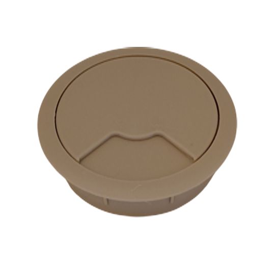 Desk top cable tidy light grey