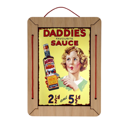 daddies sauce sign