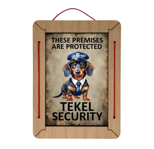 tekel security sign