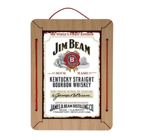 Jim beam vintage sign