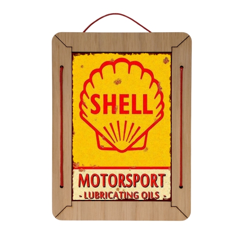 shell motor oil sign
